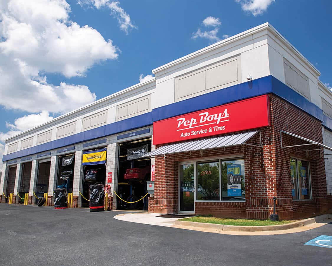 Pep Boys auto service and tires NNN lease