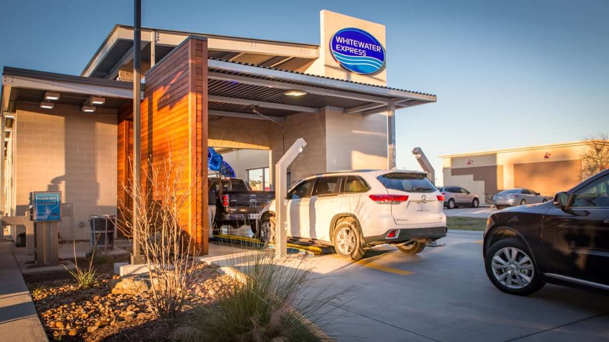 Whitewater Express Car Wash triple net lease